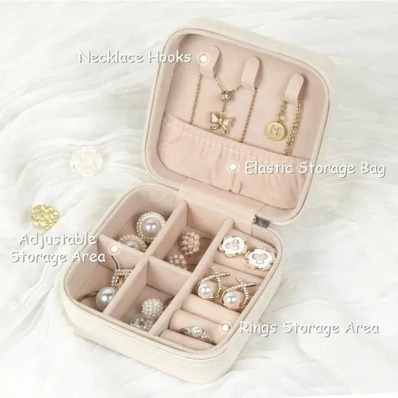 Stunning White Jewellery Box - Hand Made, 1 Pc Storage Solution