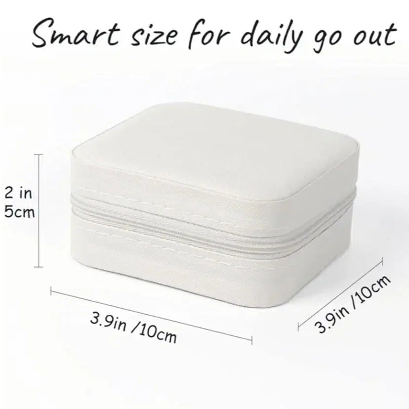 Stunning White Jewellery Box - Hand Made, 1 Pc Storage Solution