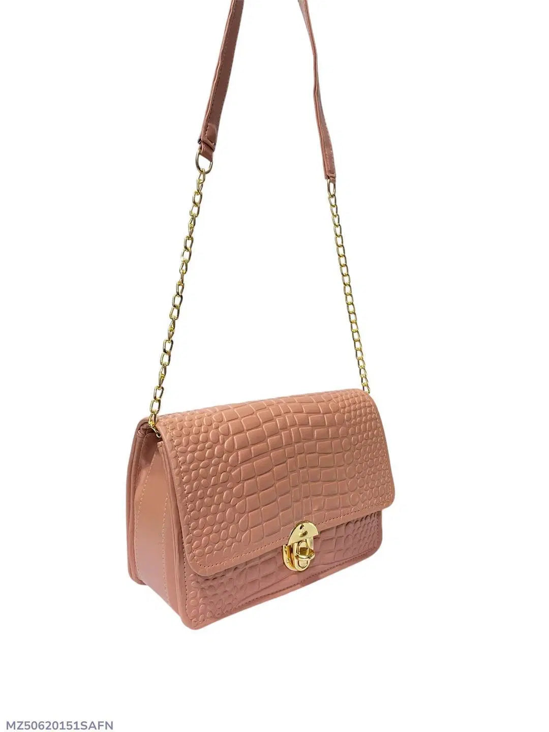 Women's PU Leather Textured Hand Bag